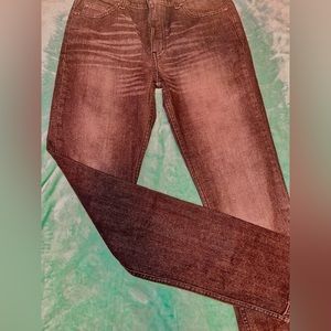 distressed black denim jeans